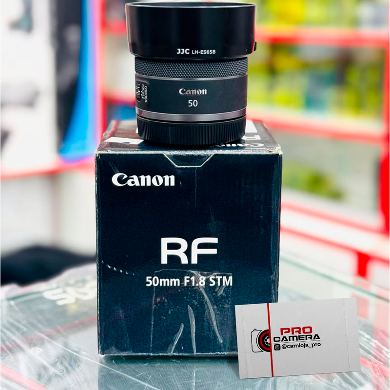 CANON RF 50mm F1.8 SEMI NOVA