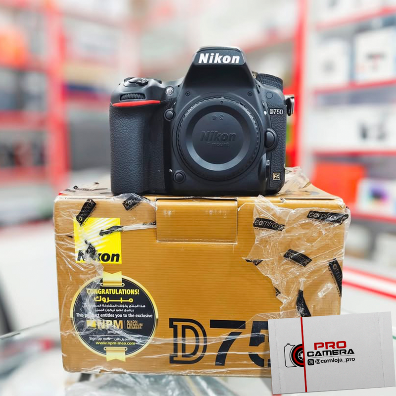 CAMERA NIKON D750 SEMI NOVA